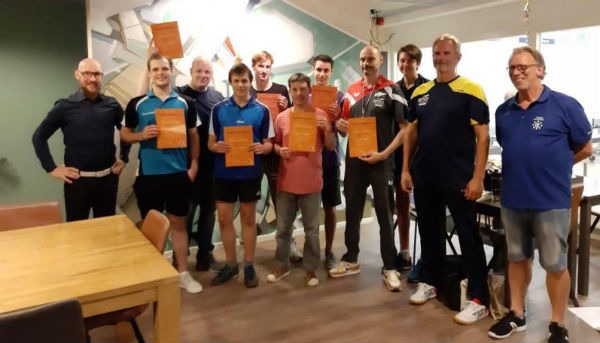 Nog meer geslaagden voor Tafeltennistrainer 2