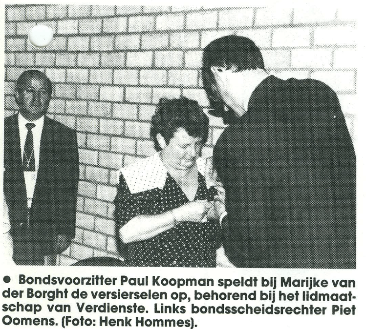 In Memoriam: Marijke van der Borght-Horsten