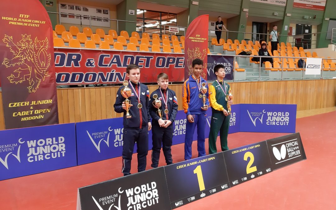 Gabrielius Camara wint 2x zilver in Tsjechië