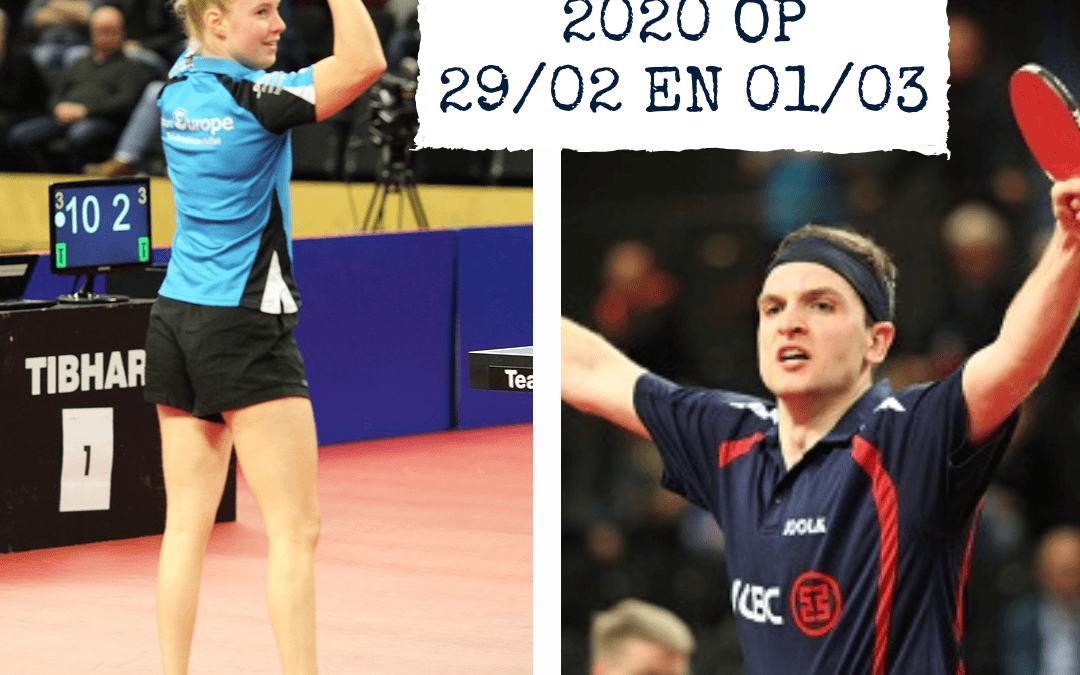LIVE: NK Tafeltennis 2020