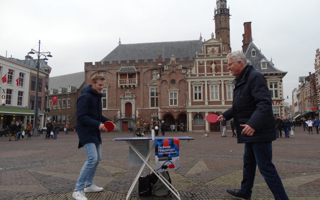 Vrijwilligers aan het woord: ‘Beste Pingponger van Haarlem geeft veel energie’