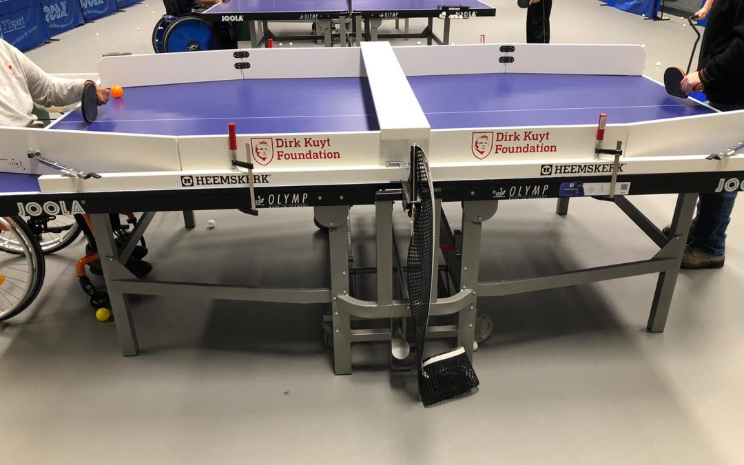 Schuiftafeltennisproject (deels) opgeschort