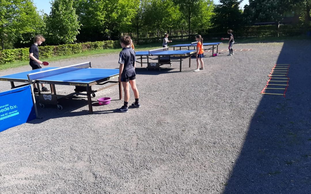Tips: Tafeltennissen in de buitenlucht