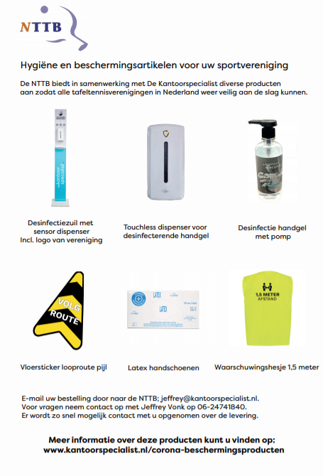 Hygiëne producten bestellen via De Kantoorspecialist