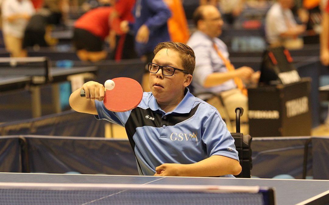 Spelregels voor duels met paratafeltennisser en spelerskaart