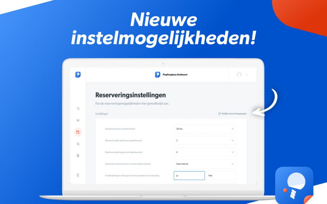 Webinar over Nieuwe functies PingPongbaas op 28 oktober