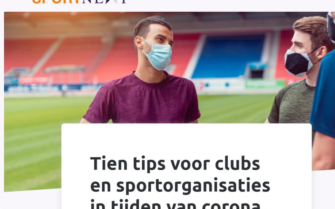 Tips voor clubs in tijden van Corona