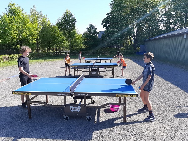 Buiten tafeltennissen? Speel met een outdoor bal!