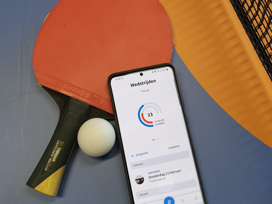 Gratis PingPongbaas reserveringsmodule voor verenigingen