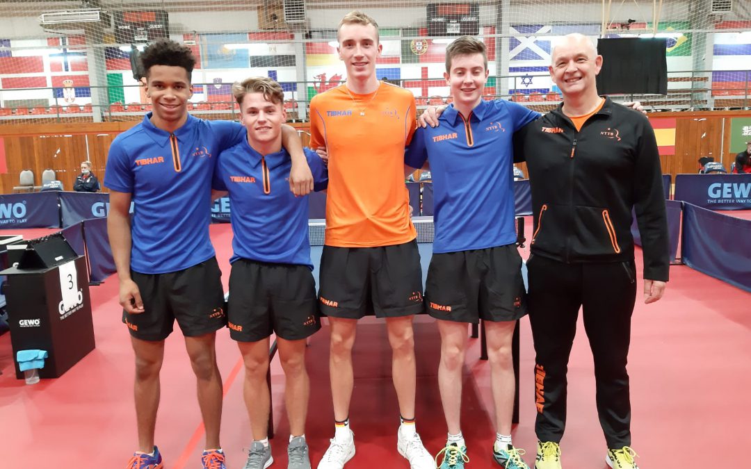 Jong herenteam naar EK