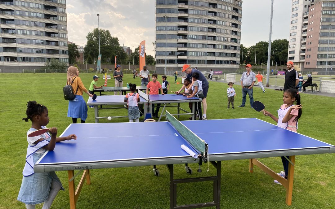 Haagse clubs laten zich zien tijdens het Olympic Festival