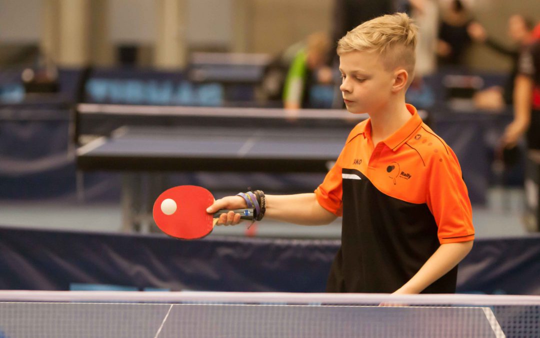 Jeugdranglijstweekend Tilburg voor alle NTTB-leden tot 23