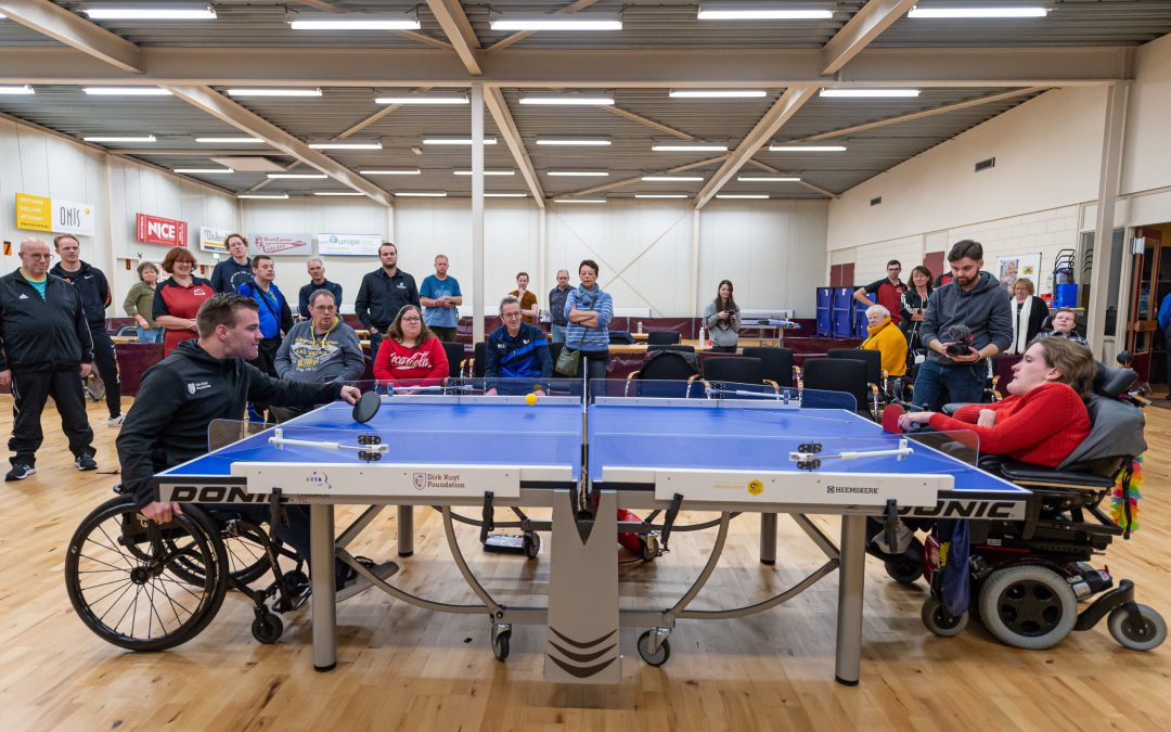 Subsidie voor ledenwerving Para-Tafeltennis en Schuiftafeltennis
