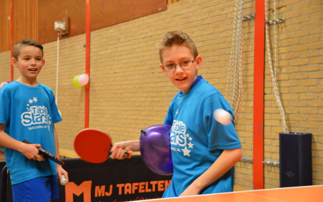 Kortingsactie clinic MJ Tafeltennis