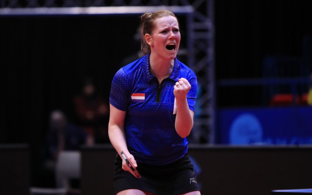 Britt Eerland speelt Top 16