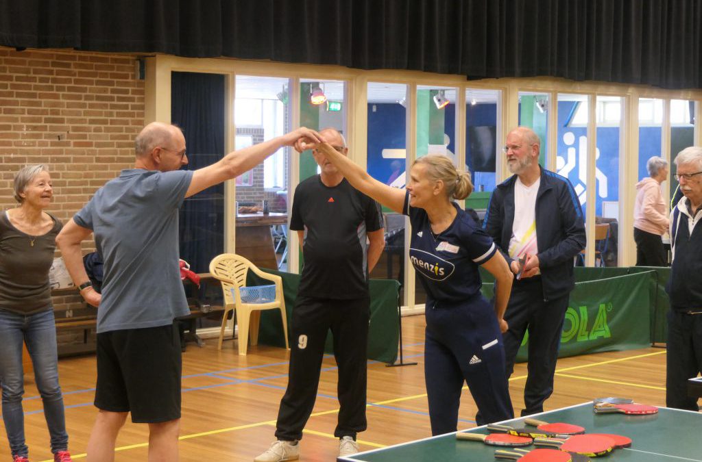 Drie OldStars tafeltennis kick-offs in twee weken tijd