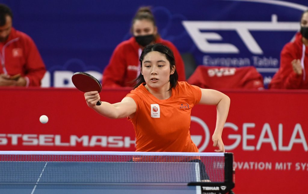 Selectie Dames EK Teams interland Slowakije