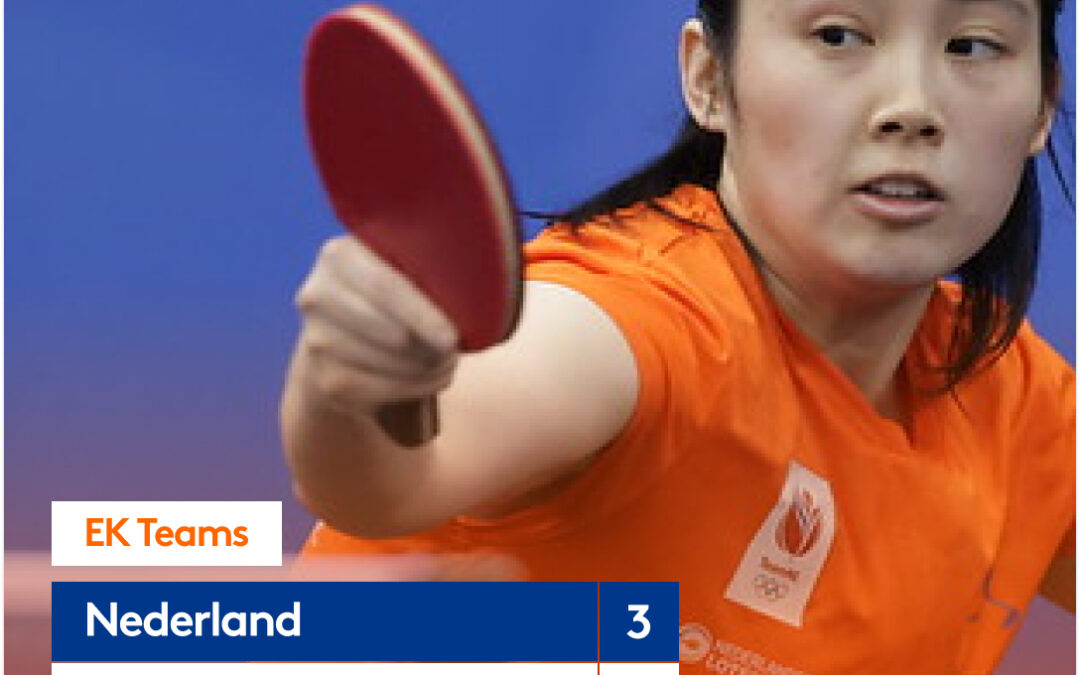 Ook dames naar eindronde EK Teams