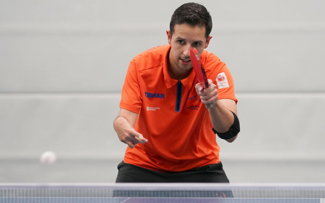 Van Zon en Montanus zilver in enkelspel EK Para