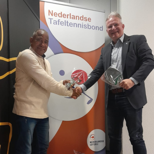 De voorzitter van de BTTB kwam op bezoek