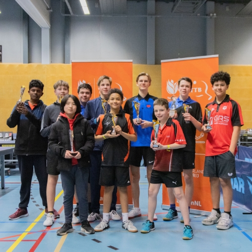 Het Jeugdklassentoernooi tijdens het NK was groots