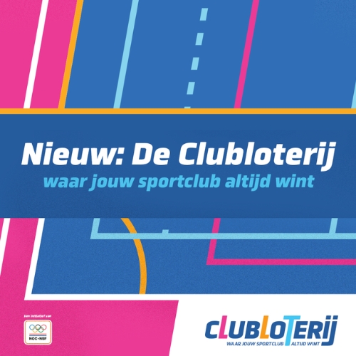 Doe mee aan de Clubloterij, waar elke sportclub wint!