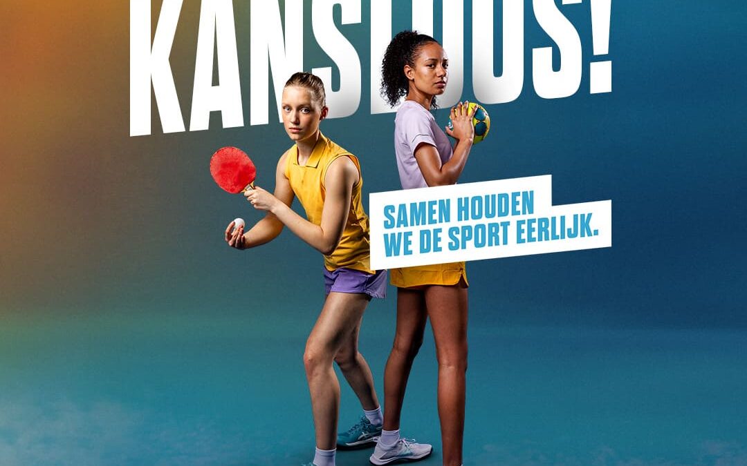 Gezamenlijke vuist tegen matchfixing met campagne Matchfixing? Kansloos!
