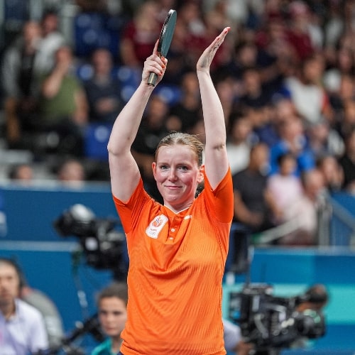 Een evenaring van haar beste prestatie op de Olympische Spelen