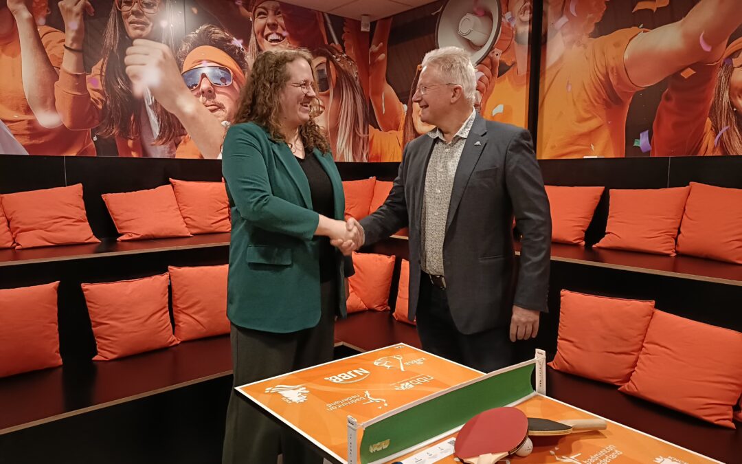 Ashley Ophorst gestart bij de NTTB