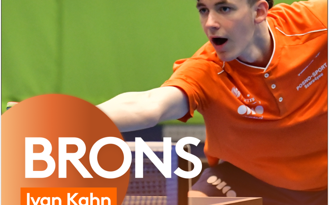 Top 3 voor Ivan Kahn bij WTT in Linz