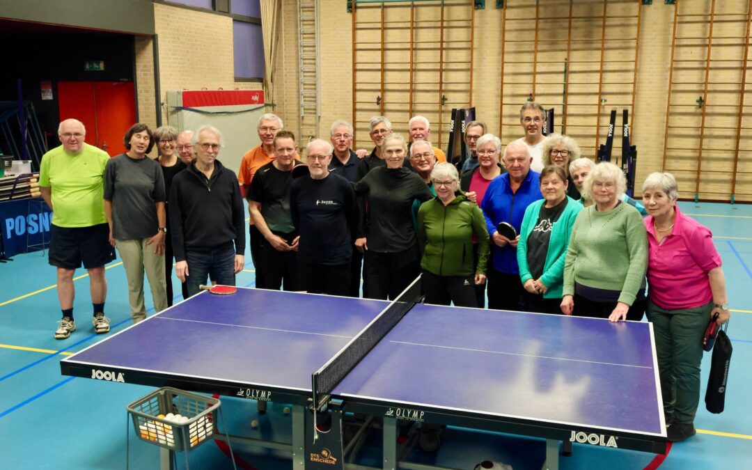 Pingpong Parkinson: Energieke Workshop Bettine Vriesekoop bij DTS Enschede