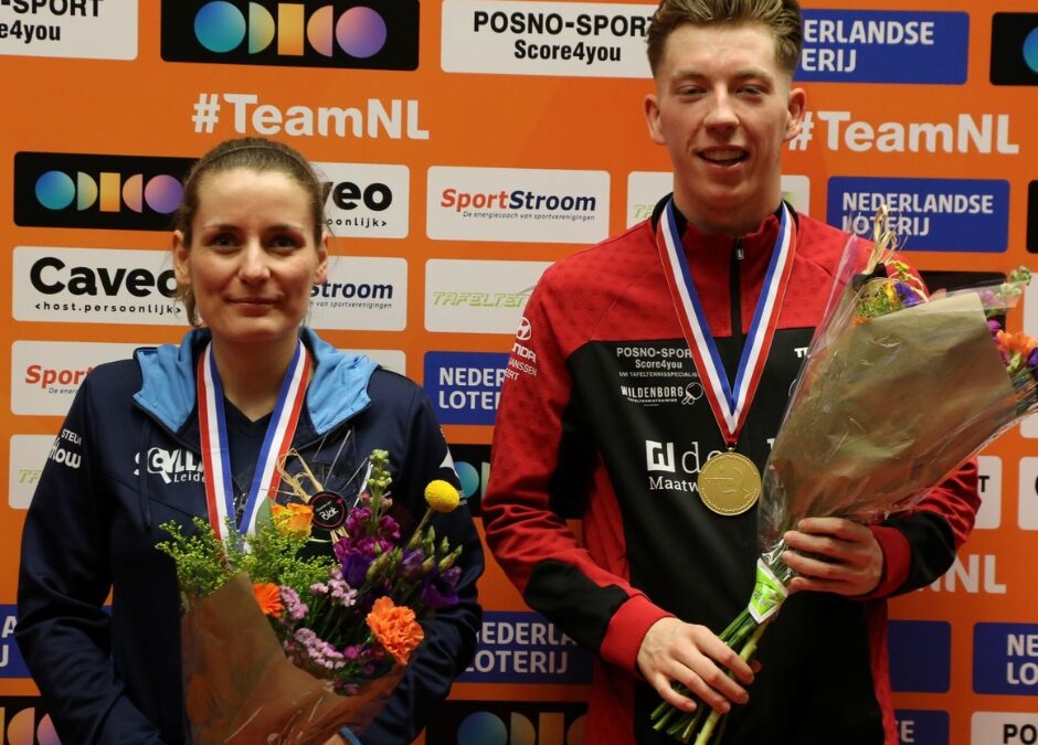 Derde nationale titel gemengd dubbel voor Cohen/Berben