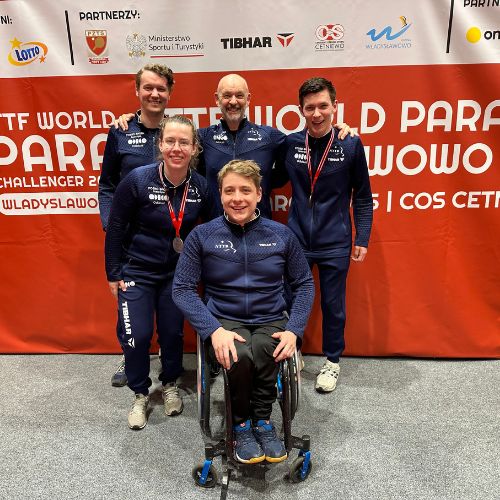 Zilver en brons tijdens de ITTF World Para Challenger in Polen