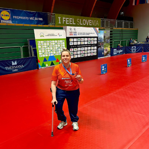 Goud voor Kelly van Zon bij World Para Elite in Slovenië