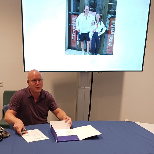 Anton Pleijsier geslaagd voor de opleiding AD Sport