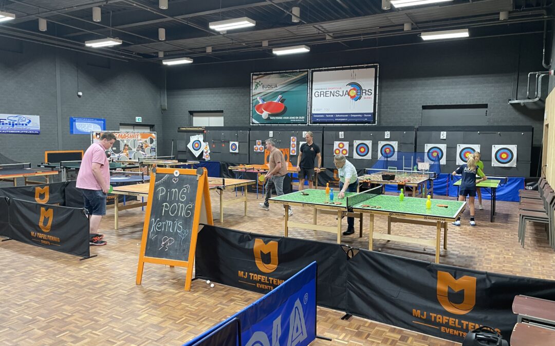 Inspirerend eerste Tafeltenniscafé Zuid