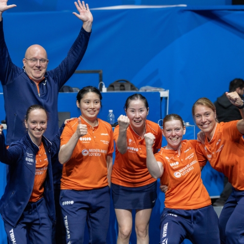 Sensationele overwinning vrouwen bij EK Teams