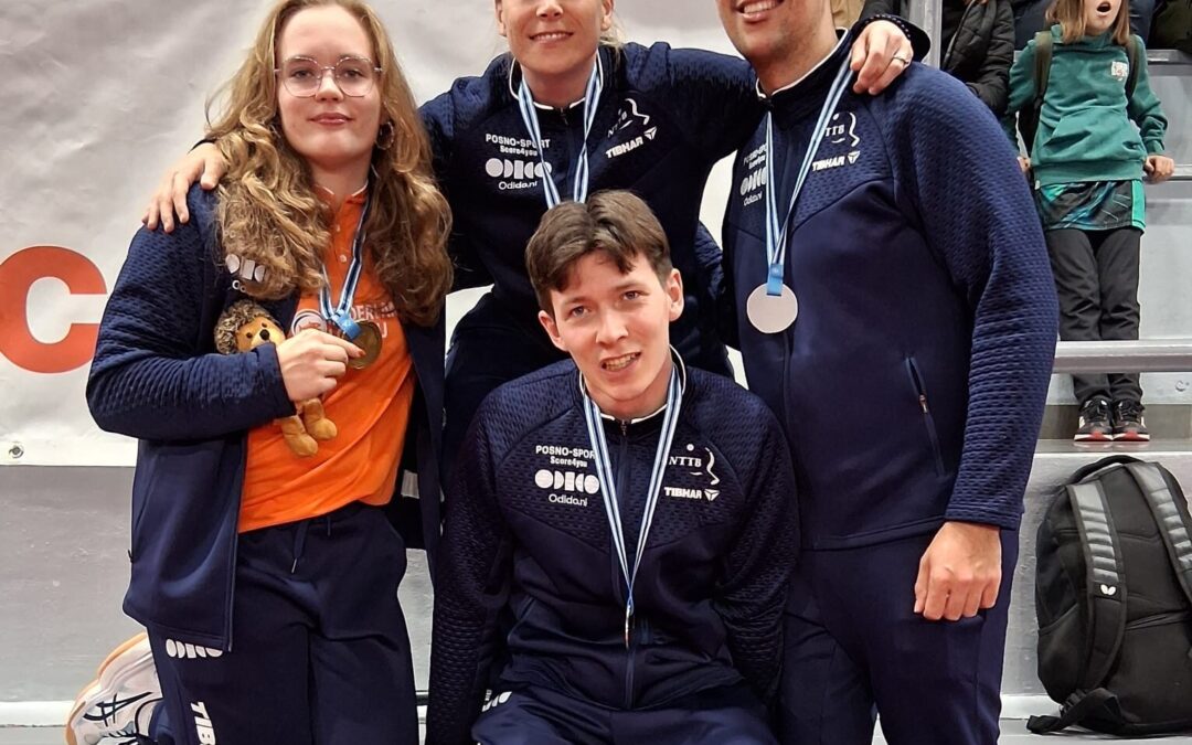 TeamNL Para met medailleregen in Yvelines!