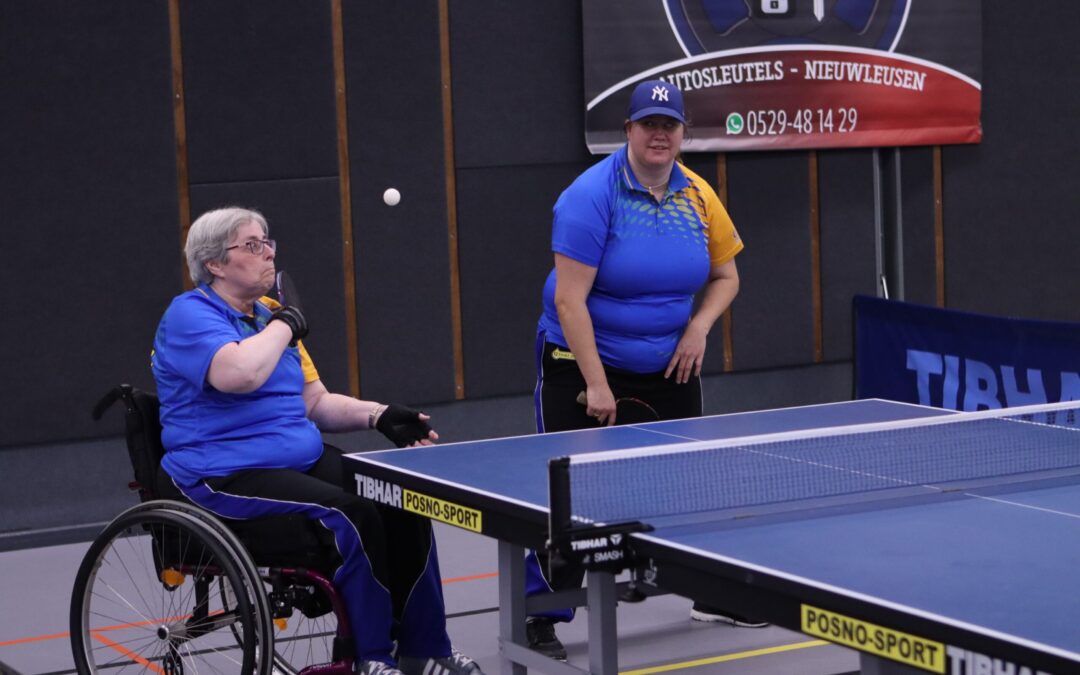 NK Para-Tafeltennis keert terug naar Rotterdam
