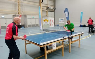 Geslaagd tafeltennisweekend tijdens de Special Olympics Nationale Spelen